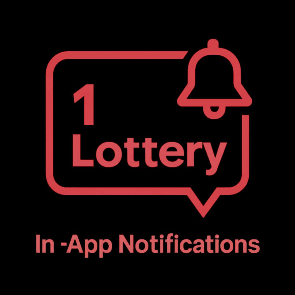 Icon representing 1 Lottery In-App Notifications