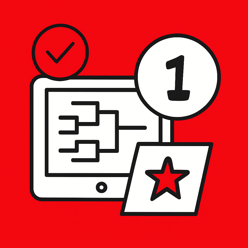 An illustration detailing troubleshooting steps for the 1 Lottery app.