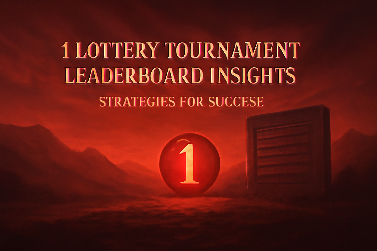 Informational scene on updates for the 1 Lottery Application.