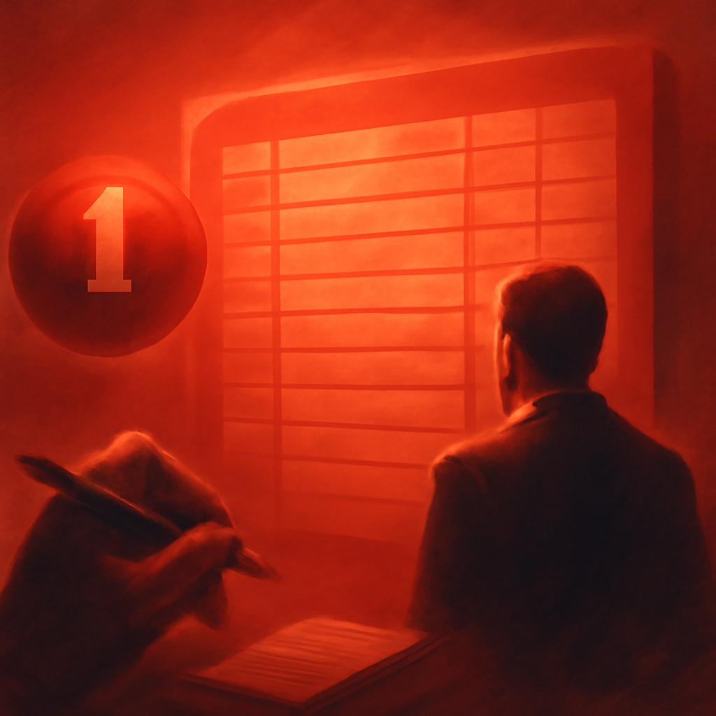 Icon representing updates for 1 Lottery Application.