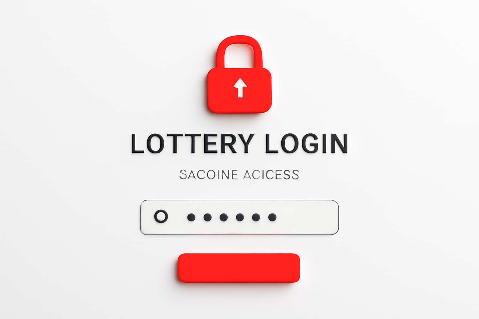 1 Lottery Login - Secure Access Interface