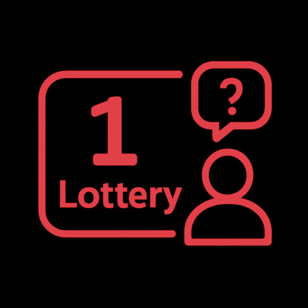 An icon symbolizing the support system of 1 Lottery.