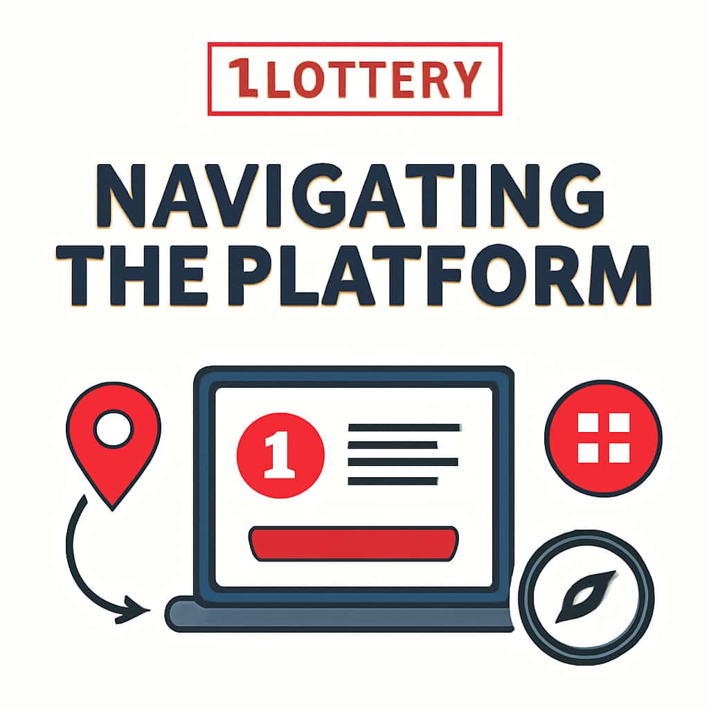 An educational illustration of the main features of the 1 Lottery Platform.